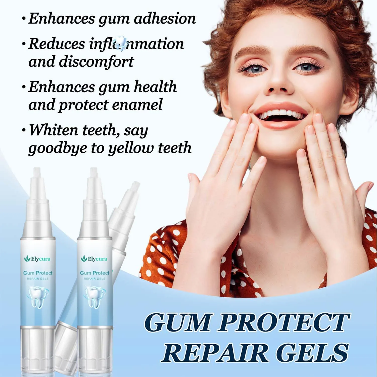 Elycura™ — Stop Gum Recession and Bleeding Without Painful Surgery