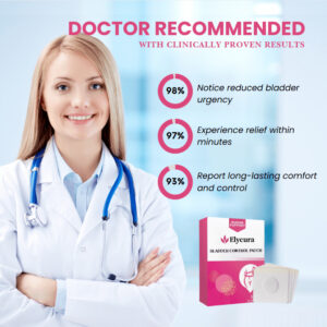 Elycura™ Bladder Control Patch | Stops urine loss by 97.6%