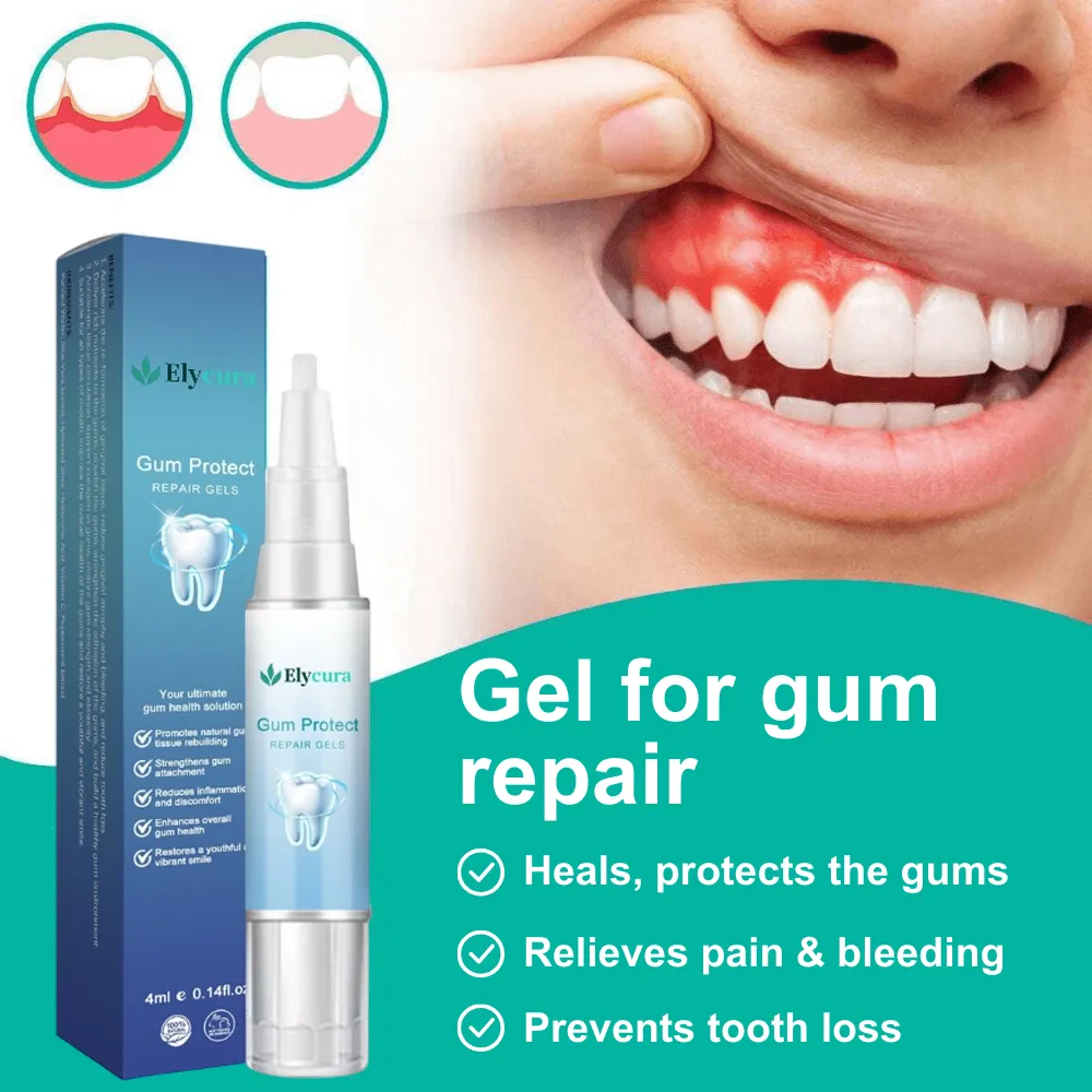 Elycura™ — Stop Gum Recession and Bleeding Without Painful Surgery