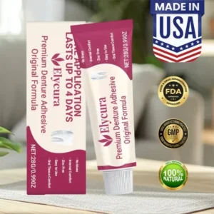 Elycura Premium Denture Adhesive Original Formula