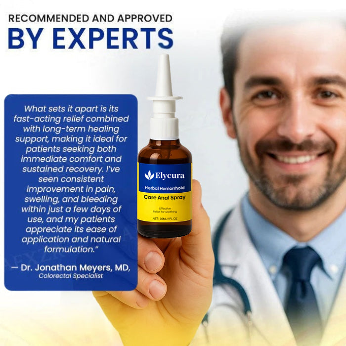 Elycura™ Herbal Hemorrhoid Treatment Care Anal Spray